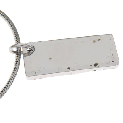 CHRISTIAN DIOR Trotter pattern Necklace Metal Ladies [Used]