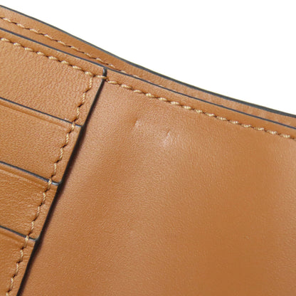 LOEWE Repeat Vertical Wallet Small Bifold Wallet with Coin Pocket Calf Ladies [Used]