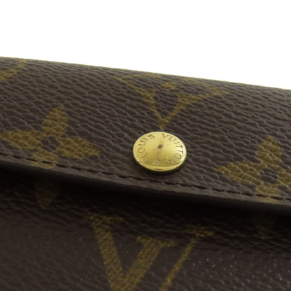 LOUIS VUITTON  M58007 coin purse Portomonay Arcodion Monogram canvas Ladies