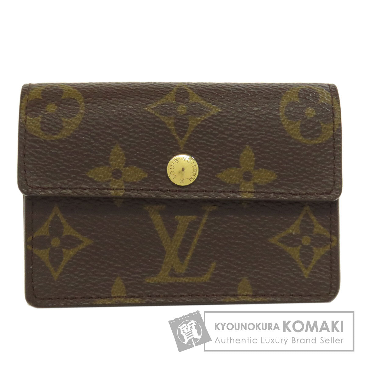 LOUIS VUITTON  M58007 coin purse Portomonay Arcodion Monogram canvas Ladies