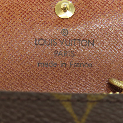 LOUIS VUITTON  M58007 coin purse Portomonay Arcodion Monogram canvas Ladies