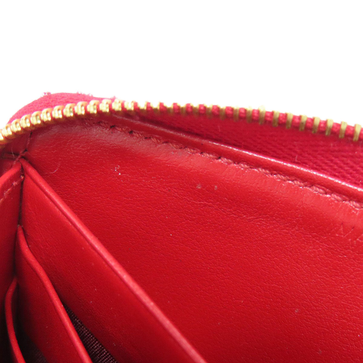 CELINE CHardware coin purse Leather Ladies [Used]