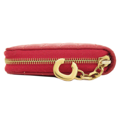 CELINE CHardware coin purse Leather Ladies [Used]