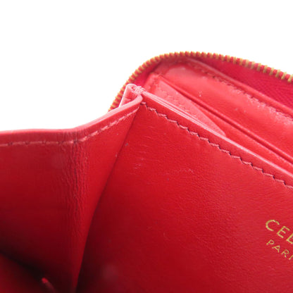 CELINE CHardware coin purse Leather Ladies [Used]
