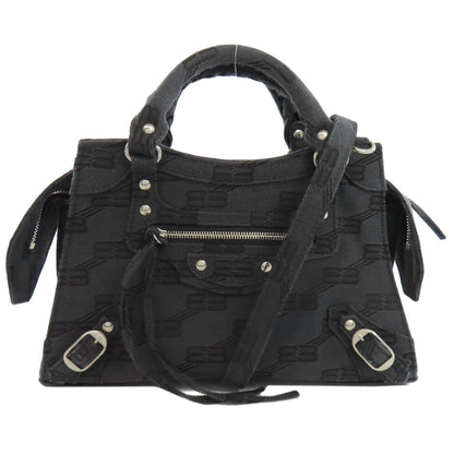 バレンシアガ 696495 ネオクラシックシティ XS 2WAY ハンドバッグ キャンバス レディース 【中古】【BALENCIAGA】
