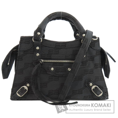 バレンシアガ 696495 ネオクラシックシティ XS 2WAY ハンドバッグ キャンバス レディース 【中古】【BALENCIAGA】