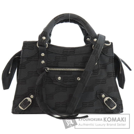 バレンシアガ 696495 ネオクラシックシティ XS 2WAY ハンドバッグ キャンバス レディース 【中古】【BALENCIAGA】