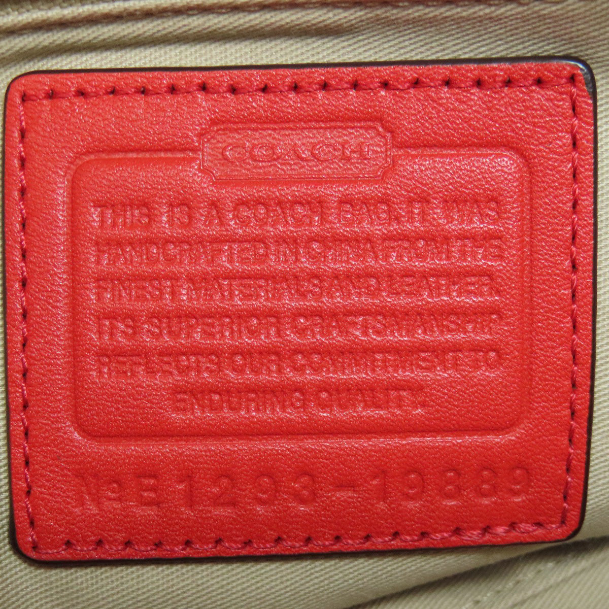 COACH 19889 Legacy Shoulder Bag Leather Ladies [Used]
