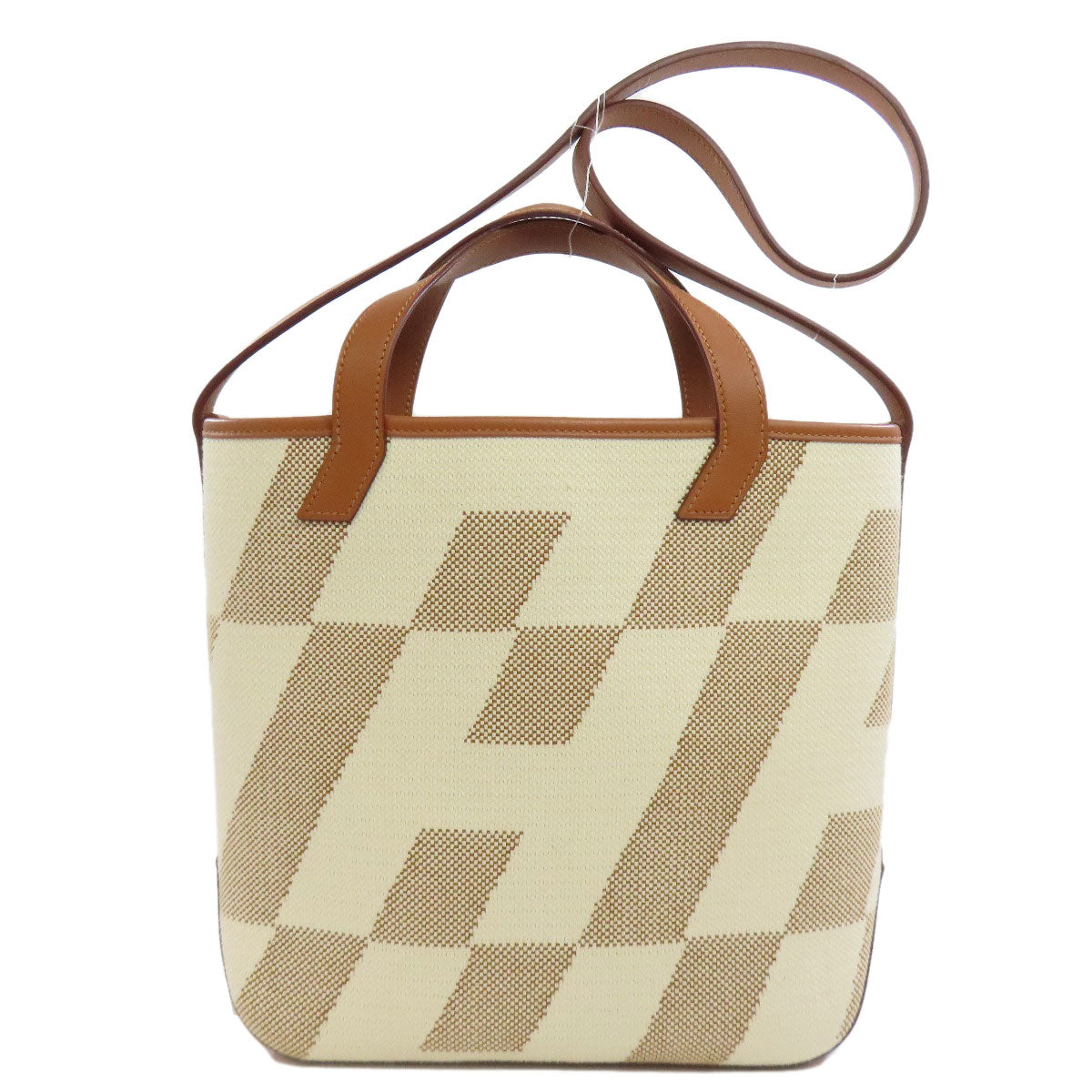 HERMES Ambie PM 2WAY Handbag Canvas Ladies [Used]