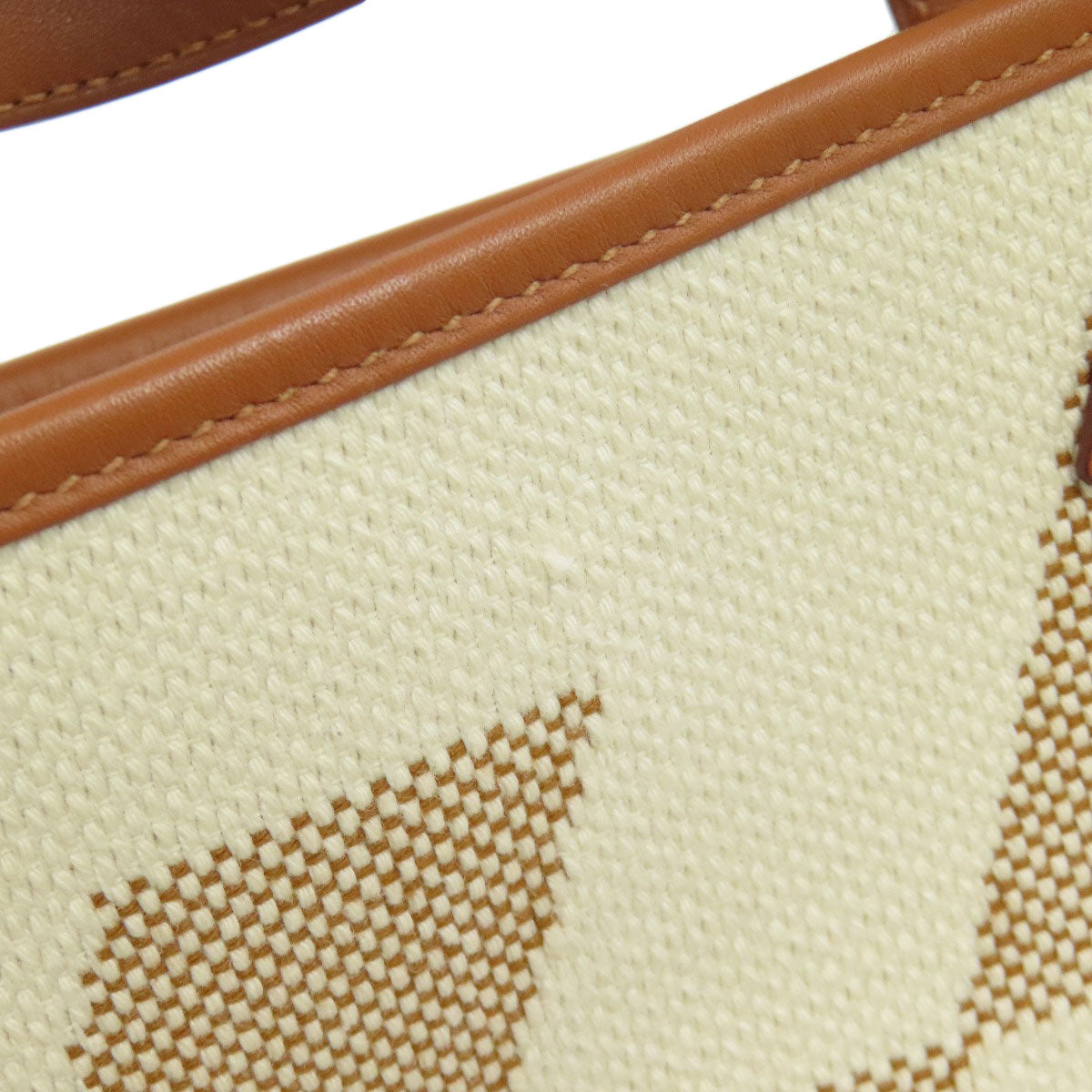 HERMES Ambie PM 2WAY Handbag Canvas Ladies [Used]