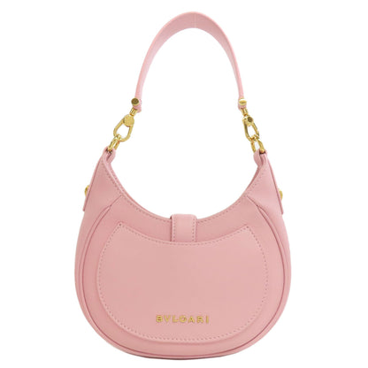 BVLGARI Semperti Ellipse Small 2WAY Handbag Leather Ladies [Used]