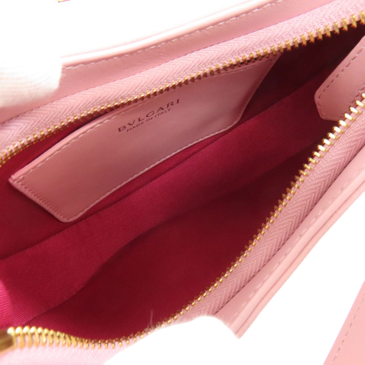 BVLGARI Semperti Ellipse Small 2WAY Handbag Leather Ladies [Used]