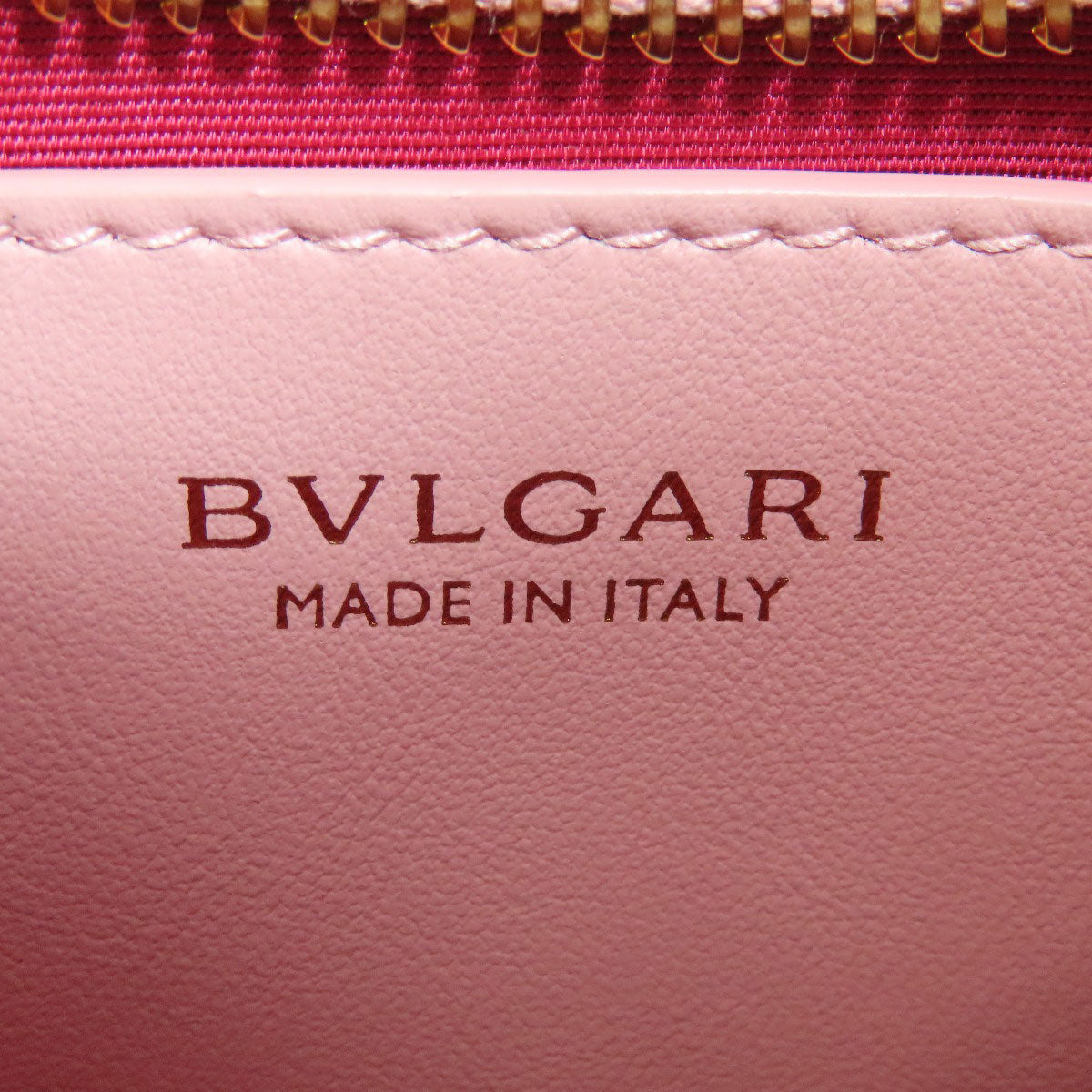 BVLGARI Semperti Ellipse Small 2WAY Handbag Leather Ladies [Used]