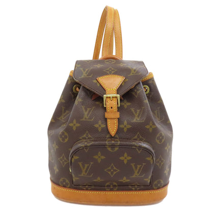 LOUIS VUITTON  M51137 Backpack Â· Daypack Mini Montsouris Monogram canvas Ladies