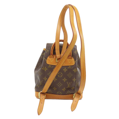 LOUIS VUITTON  M51137 Backpack Â· Daypack Mini Montsouris Monogram canvas Ladies