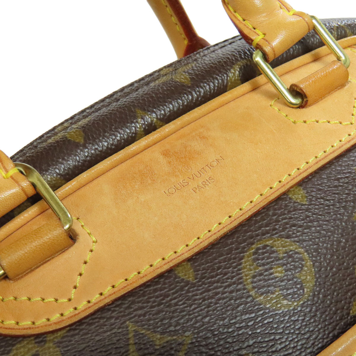 ルイヴィトン M42228 トゥルーヴィル ハンドバッグ モノグラムキャンバス レディース 【中古】【LOUIS VUITTON】
