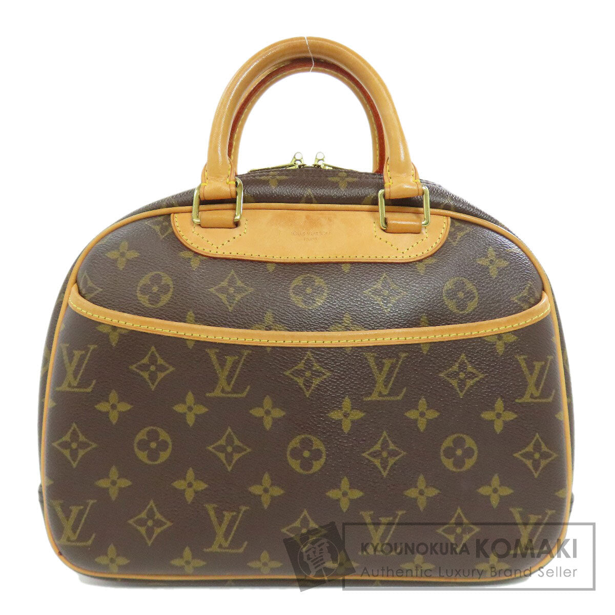 ルイヴィトン M42228 トゥルーヴィル ハンドバッグ モノグラムキャンバス レディース 【中古】【LOUIS VUITTON】