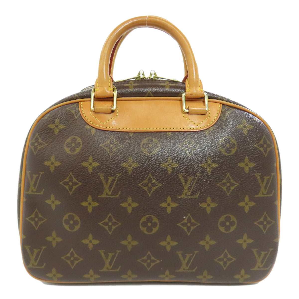 ルイヴィトン M42228 トゥルーヴィル ハンドバッグ モノグラムキャンバス レディース 【中古】【LOUIS VUITTON】