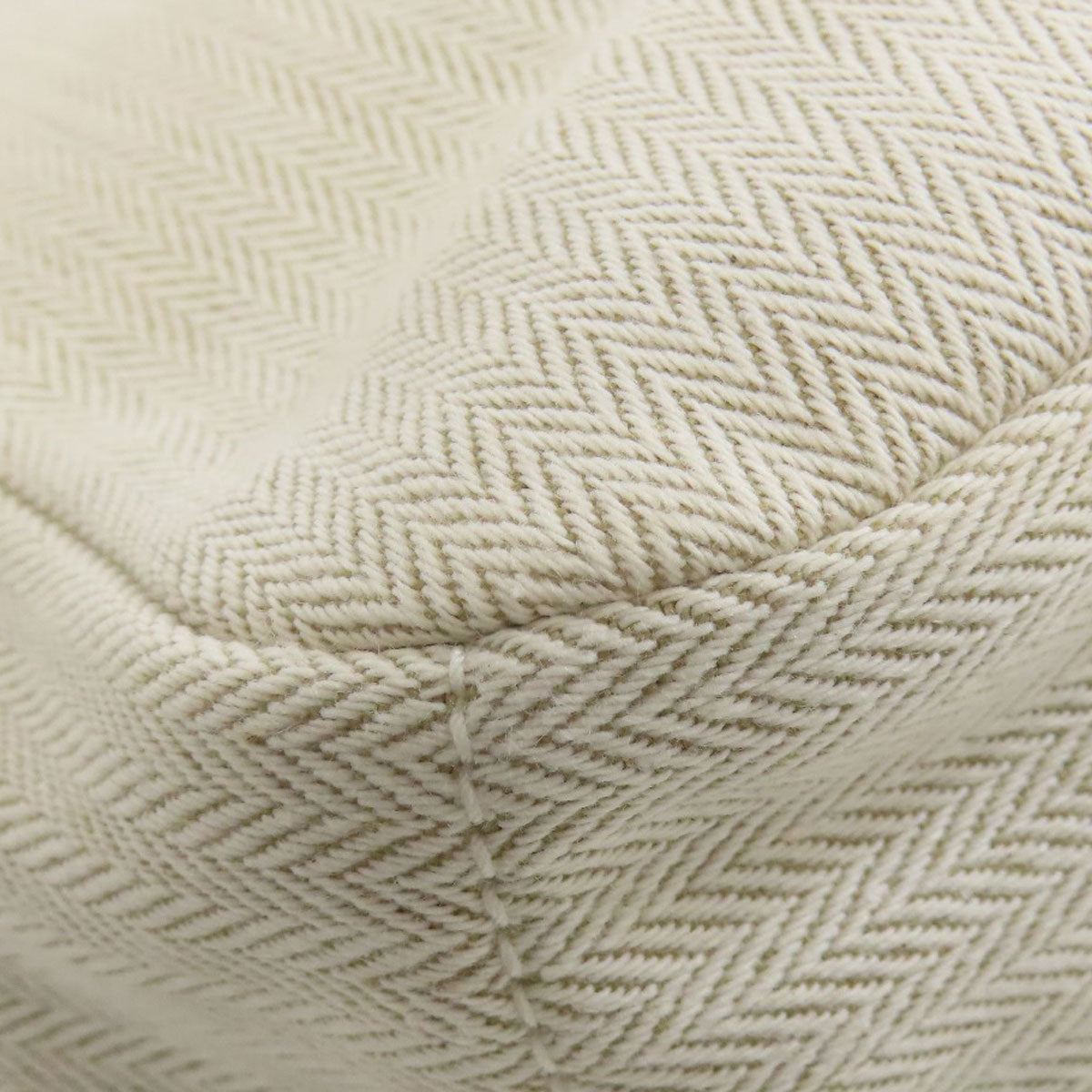 HERMES fullby 25 bag in bag Accessory pouch Towal chevron Ladies [Used]