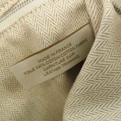 HERMES fullby 25 bag in bag Accessory pouch Towal chevron Ladies [Used]