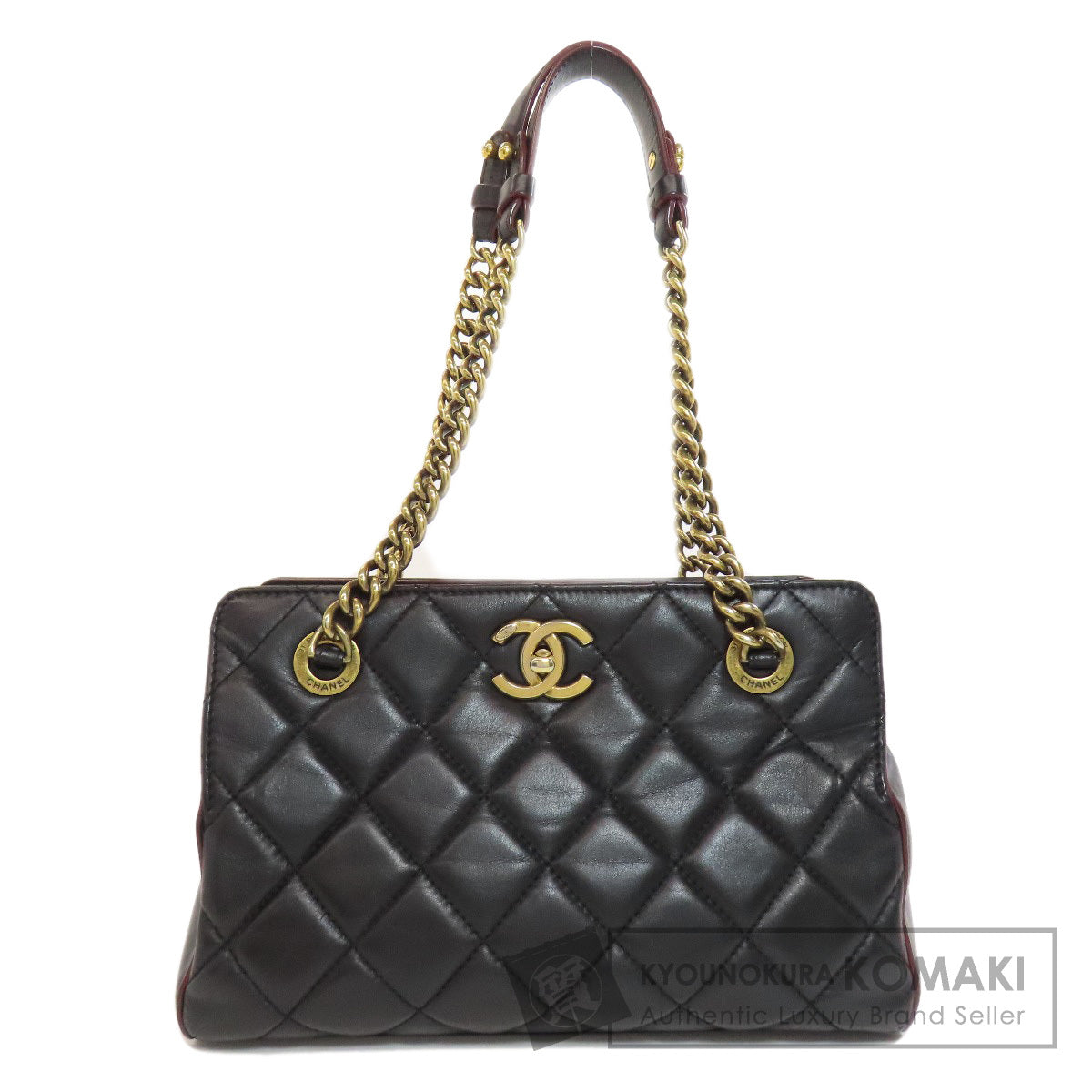 CHANEL Chain bag Matelasse Gold Hardware Shoulder Bag Lambskin Ladies [Used]