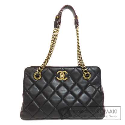 CHANEL Chain bag Matelasse Gold Hardware Shoulder Bag Lambskin Ladies [Used]
