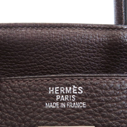 HERMES Otacroa 32 Silver Hardware Handbag Taurillon Clemence Ladies [Used]