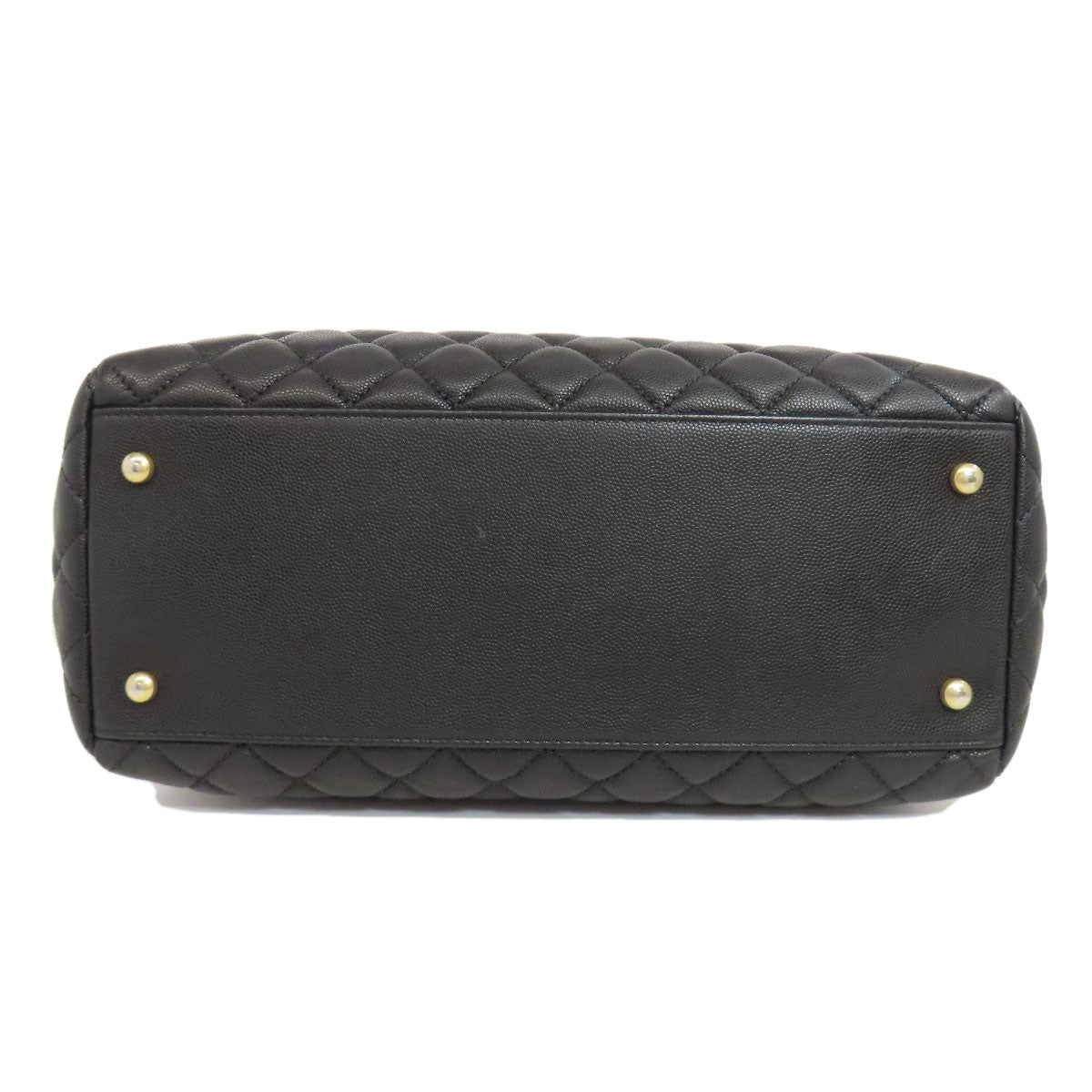 CHANEL Matelasse ChainShoulder GoldHardware Tote Bag Grained Calfskin Skin Ladies [Used]