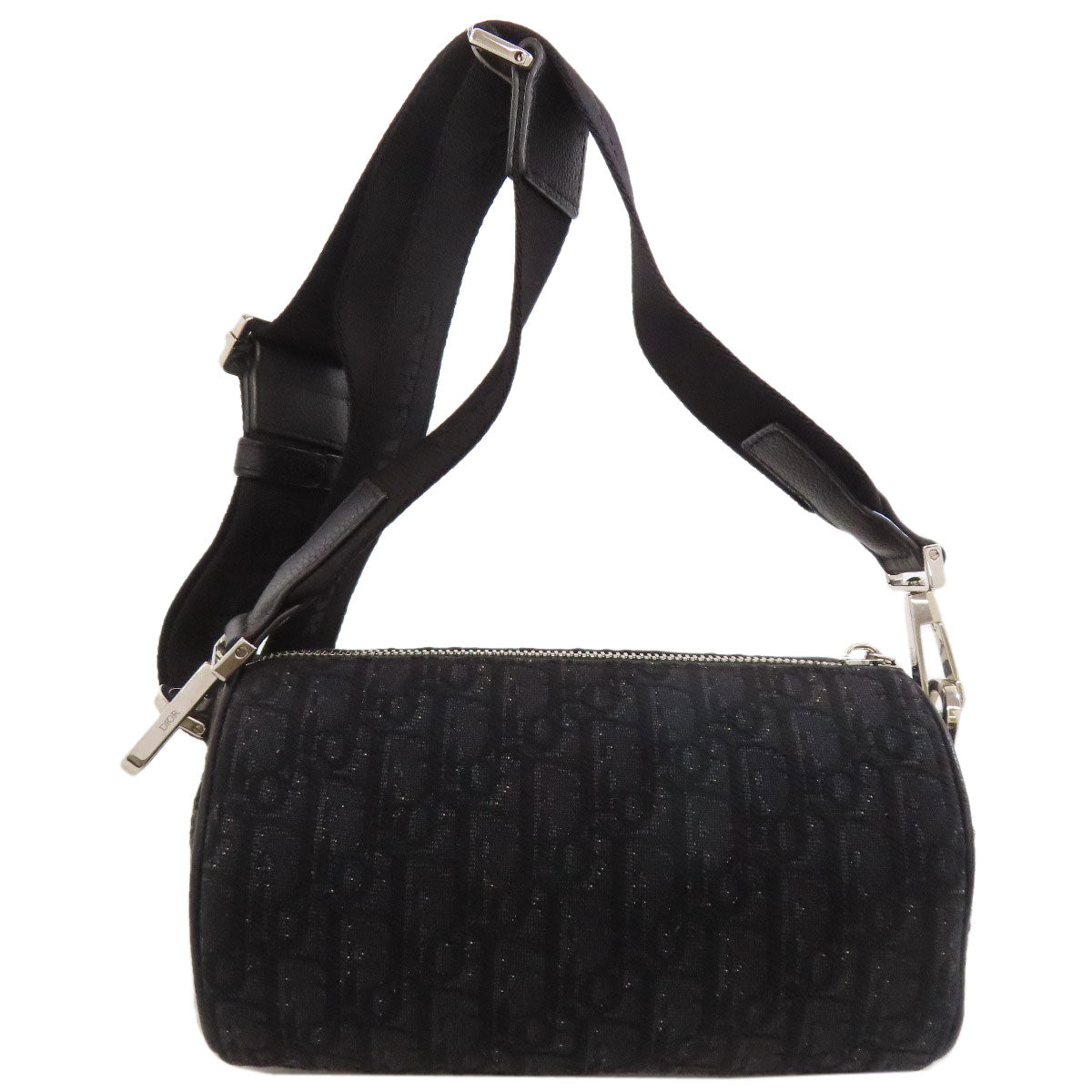CHRISTIAN DIOR Oblique Shoulder Bag Canvas Ladies [Used]