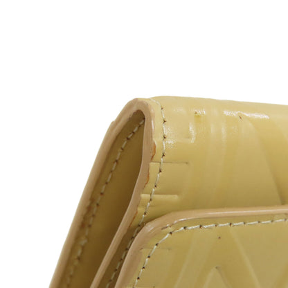 CELINE logo Long wallet (with coin pocket) Leather Ladies [Used]