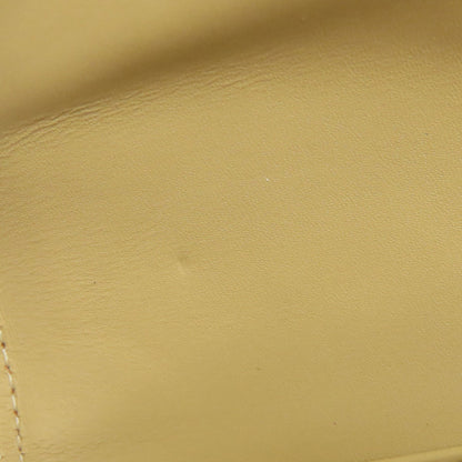 CELINE logo Long wallet (with coin pocket) Leather Ladies [Used]