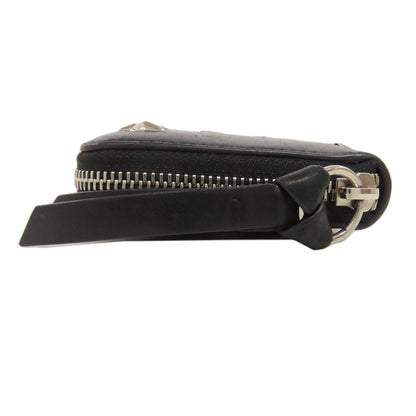 Jimmy Choo Studs star motif Bifold Wallet with Coin Pocket Leather Ladies [Used]