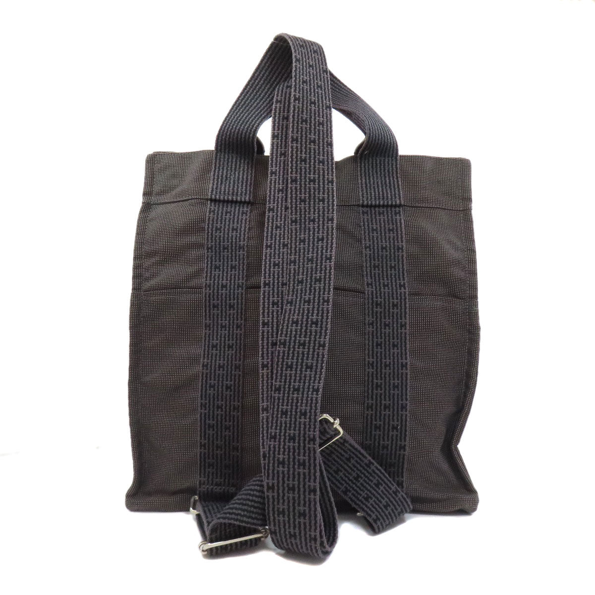HERMES Her Line ad MM Handbag Canvas Ladies [Used]