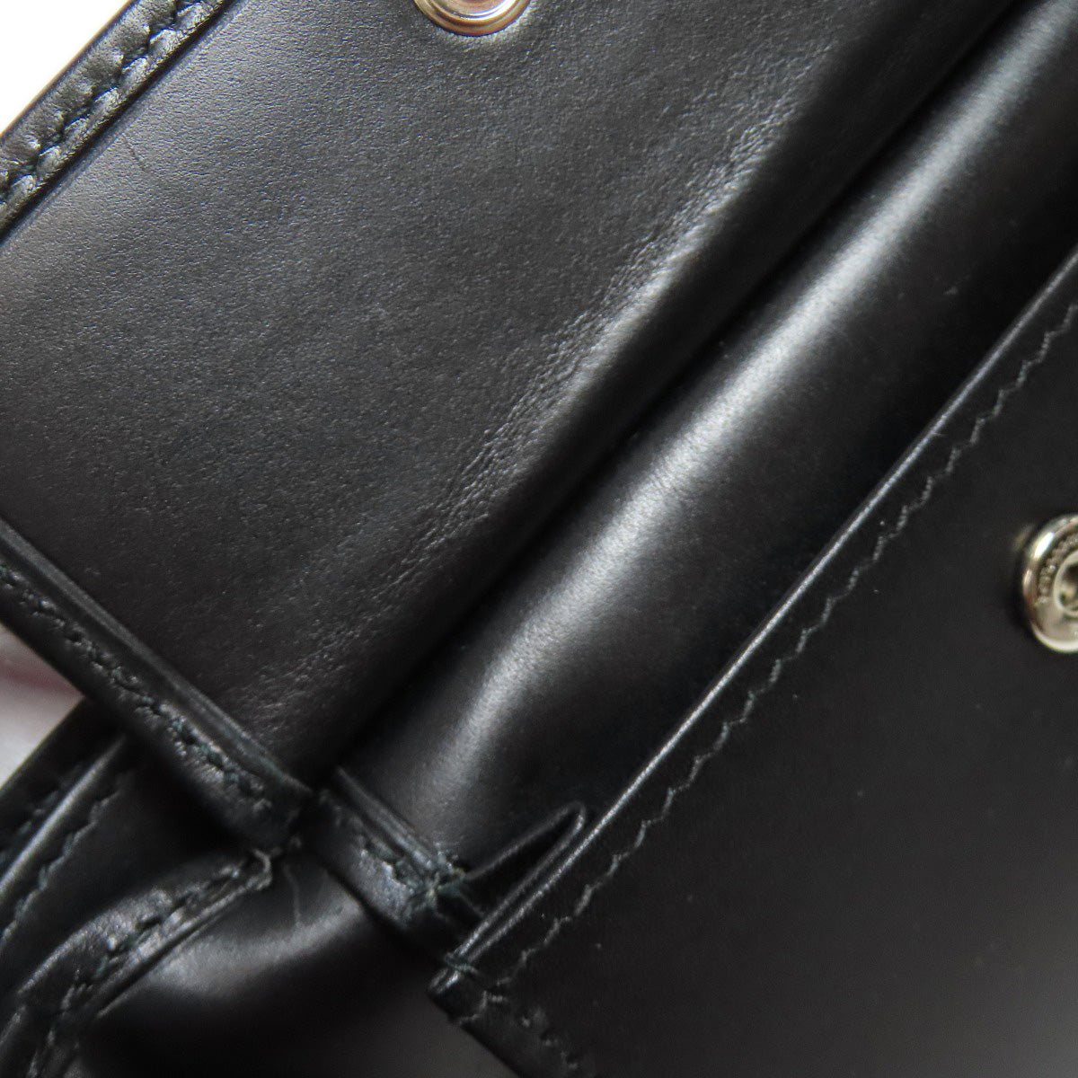 Salvatore Ferragamo Gancinipattern Bifold Wallet with Coin Pocket Leather Ladies [Used]