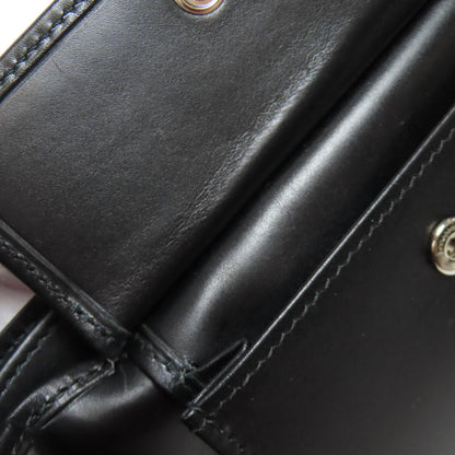 Salvatore Ferragamo Gancinipattern Bifold Wallet with Coin Pocket Leather Ladies [Used]