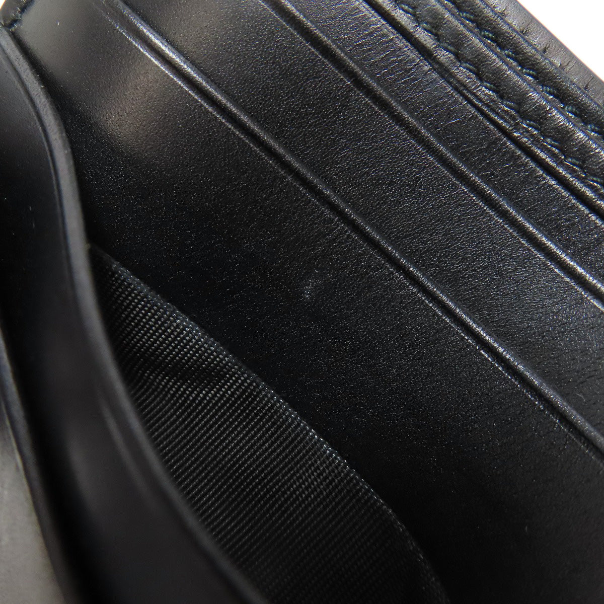 Salvatore Ferragamo Gancinipattern Bifold Wallet with Coin Pocket Leather Ladies [Used]