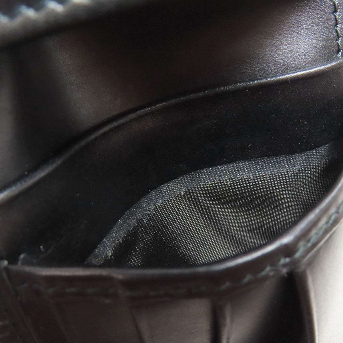 Salvatore Ferragamo Gancinipattern Bifold Wallet with Coin Pocket Leather Ladies [Used]