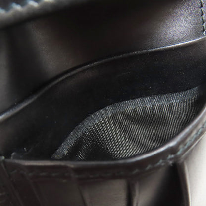 Salvatore Ferragamo Gancinipattern Bifold Wallet with Coin Pocket Leather Ladies [Used]