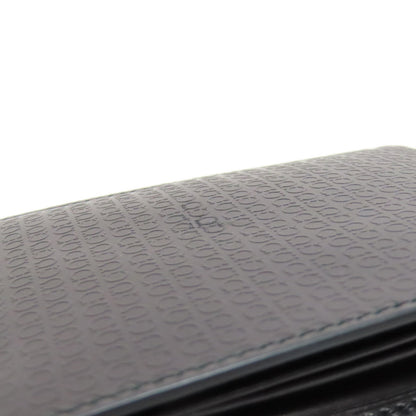 Salvatore Ferragamo Gancinipattern Bifold Wallet with Coin Pocket Leather Ladies [Used]