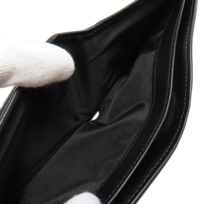 Salvatore Ferragamo Gancinipattern Bifold Wallet with Coin Pocket Leather Ladies [Used]