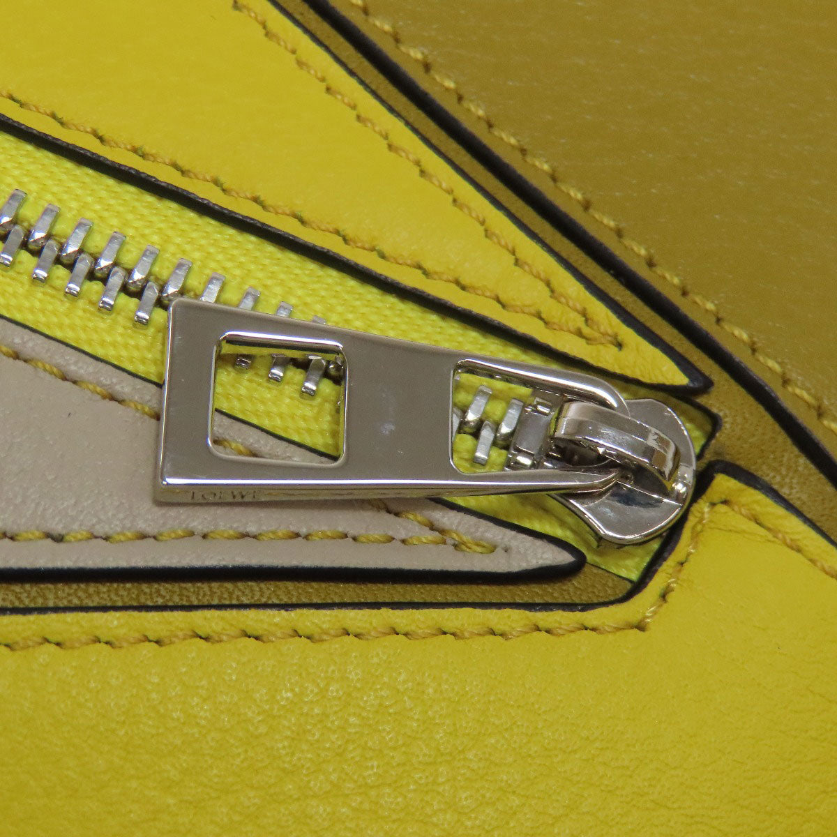 LOEWE puzzle Long wallet (with coin pocket) Calf Ladies [Used]