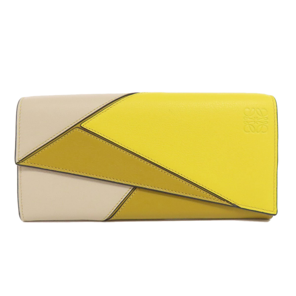 LOEWE puzzle Long wallet (with coin pocket) Calf Ladies [Used]