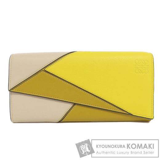 LOEWE puzzle Long wallet (with coin pocket) Calf Ladies [Used]