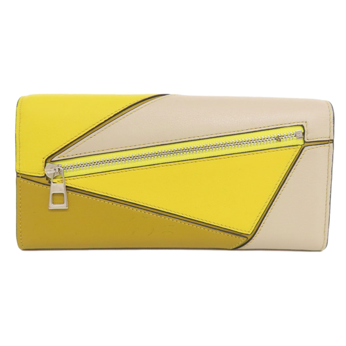 LOEWE puzzle Long wallet (with coin pocket) Calf Ladies [Used]