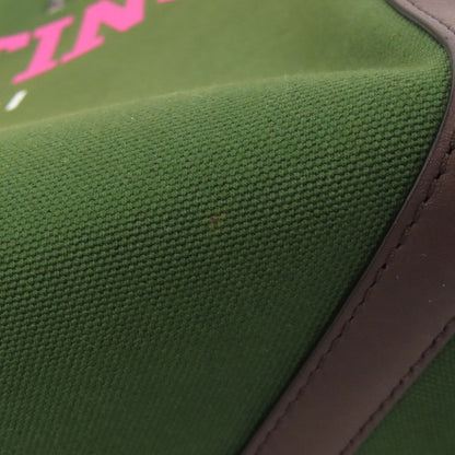 VALENTINO logo Handbag Canvas Ladies [Used]