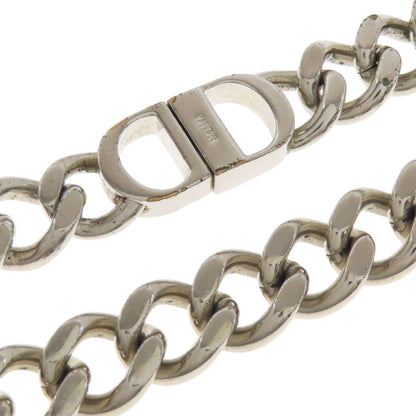 CHRISTIAN DIOR Chain link Necklace Metal Ladies [Used]
