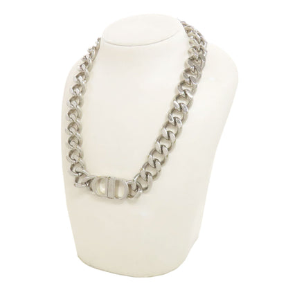 CHRISTIAN DIOR Chain link Necklace Metal Ladies [Used]
