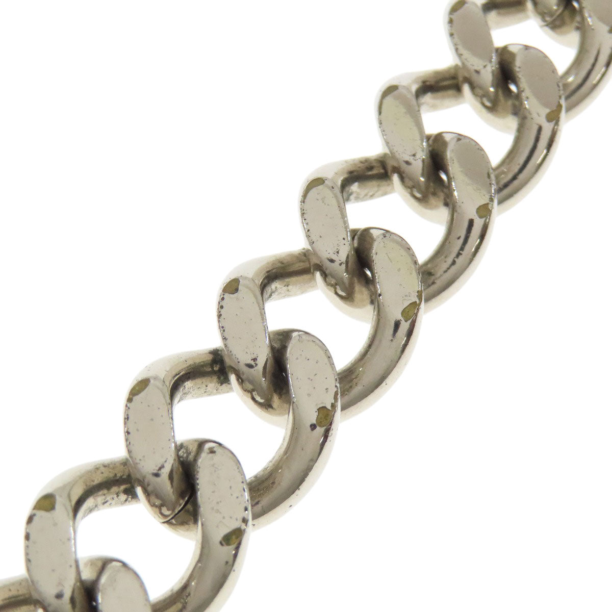 CHRISTIAN DIOR Chain link Necklace Metal Ladies [Used]