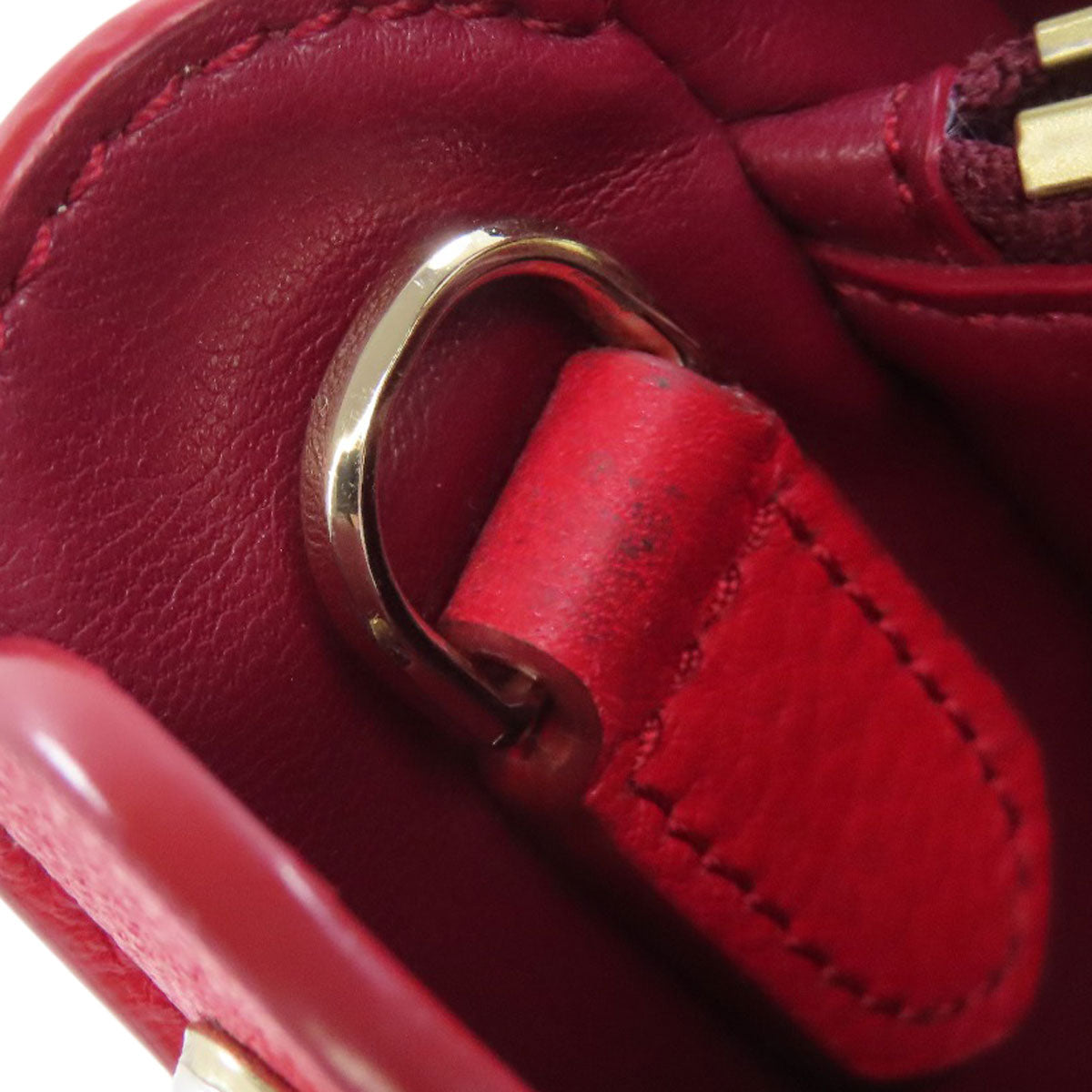 kate spade 2WAY Fake Pearl Handbag Leather Ladies [Used]