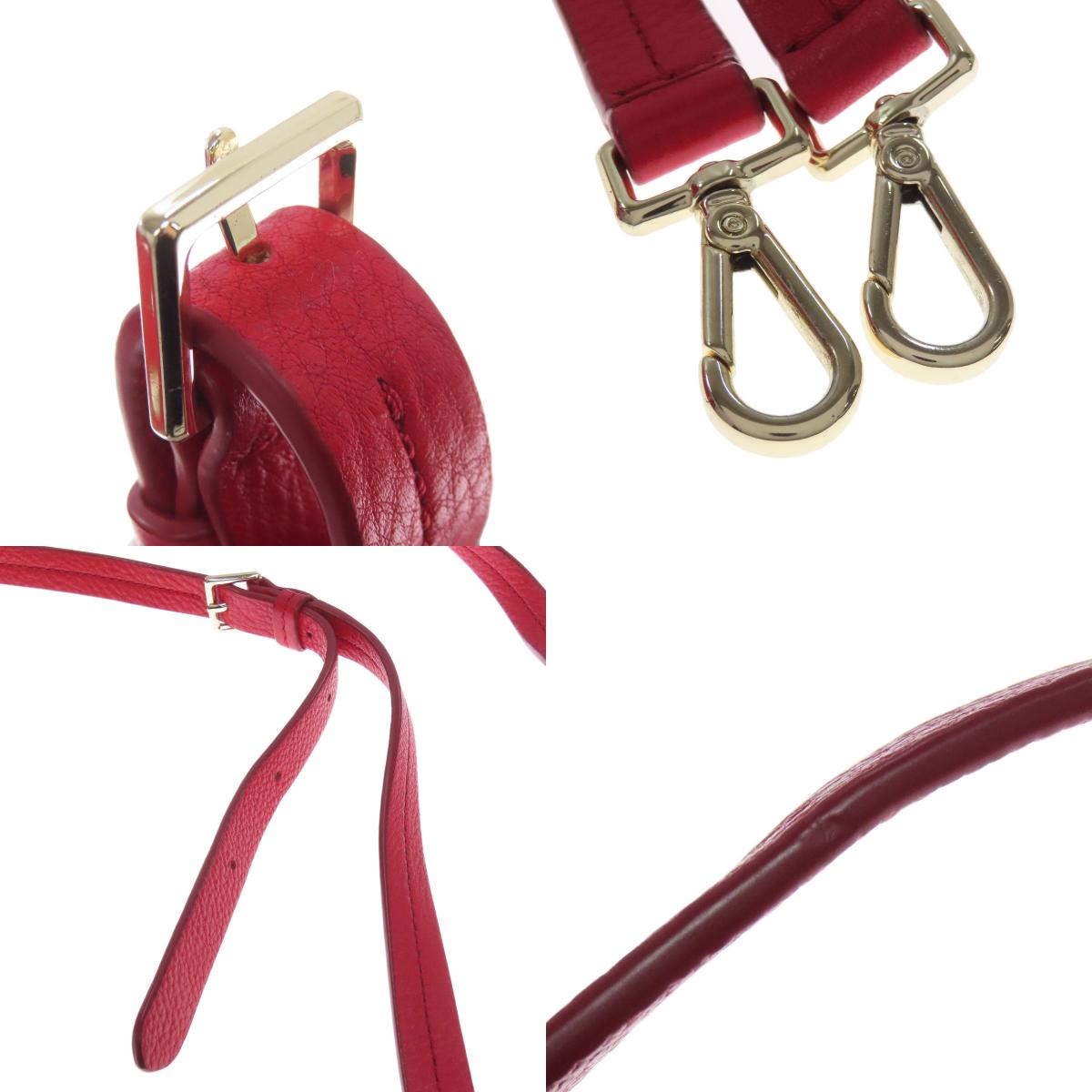 kate spade 2WAY Fake Pearl Handbag Leather Ladies [Used]